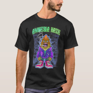 Amnesia Haze Geïnspireerd Amnesia Haze Strain Gere T-shirt