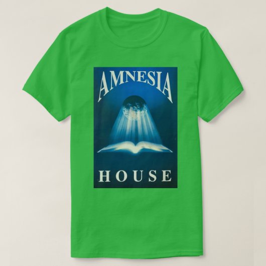 Amnesia House Rave Flyer T-shirt (Design voorkant)