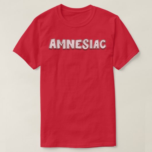 Amnesiac Radiohead 2 T-shirt (Design voorkant)
