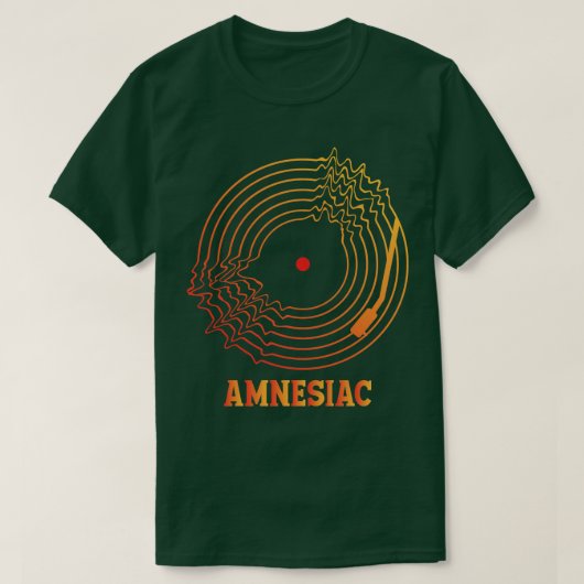 AMNESIAC RADIOHEAD T-SHIRT (Design voorkant)