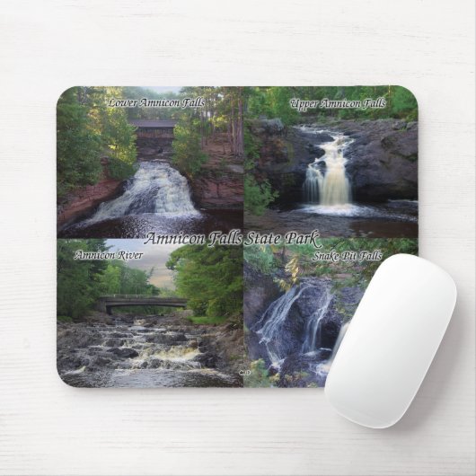 Amnicon Herfst State Park mousepad Muismat (Met muis)
