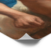 Amnon en Tamar - Guercino Fine Art Poster (Hoek)