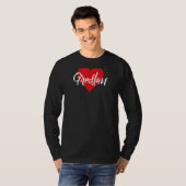 Amo A Gredlan Primer Nombre Yo Corazón T-shirt (Voorkant volledig)