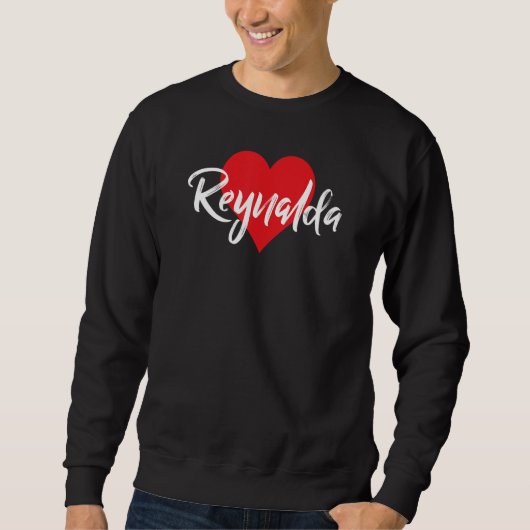 Amo A Reynalda Primer nombre Yo Corazón Trui (Voorkant)