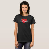 Amo A Savanah Primer Nombre Yo Corazón T-shirt (Voorkant volledig)