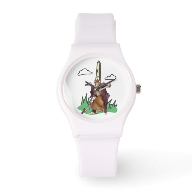 amo el tango argentino Reloj Horloge (Voorkant)