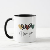 "Amo I Love You" Arab Uncle Coffee Mok (Links)
