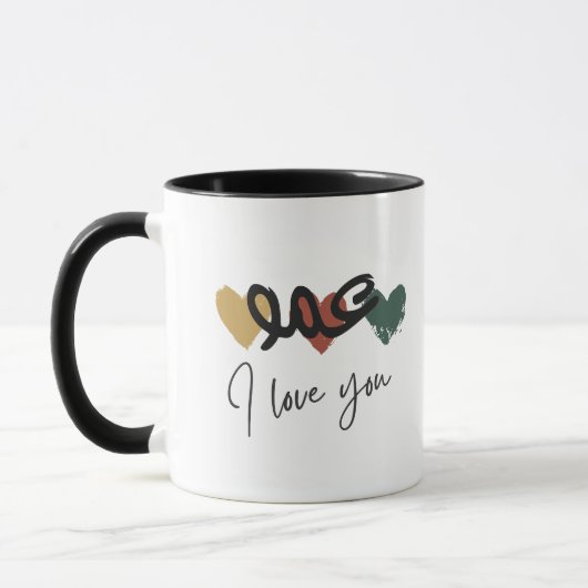"Amo I Love You" Arab Uncle Coffee Mok (Links)