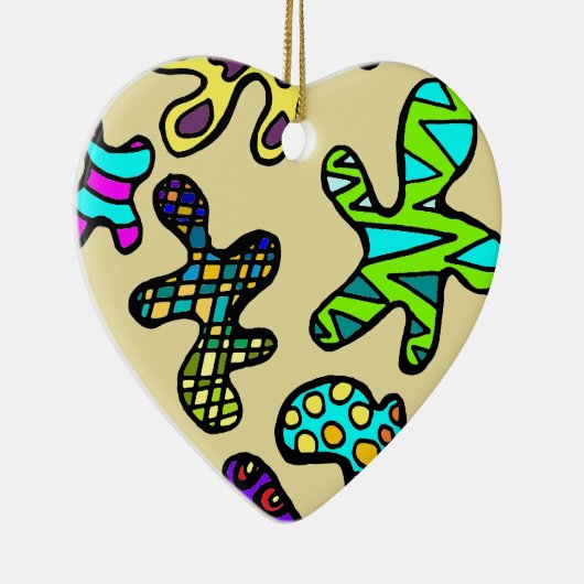 Amobas! Keramisch Ornament (Rechts)