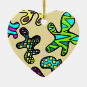 Amobas! Keramisch Ornament (Voorkant)