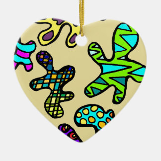 Amobas! Keramisch Ornament