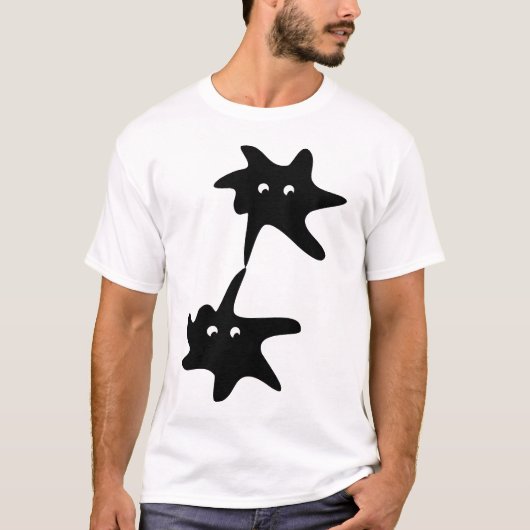 Amöbe Amöben Zellteilung T-shirt (Voorkant)