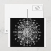 Amoboid Protozoans Briefkaart (Voorkant / Achterkant)