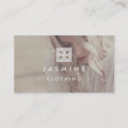 ĀModern Logo Design Photography Visitekaartje