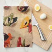 AMOEBA 1 MoJo Kitchen Towel SAND Theedoek (Quarter Fold)