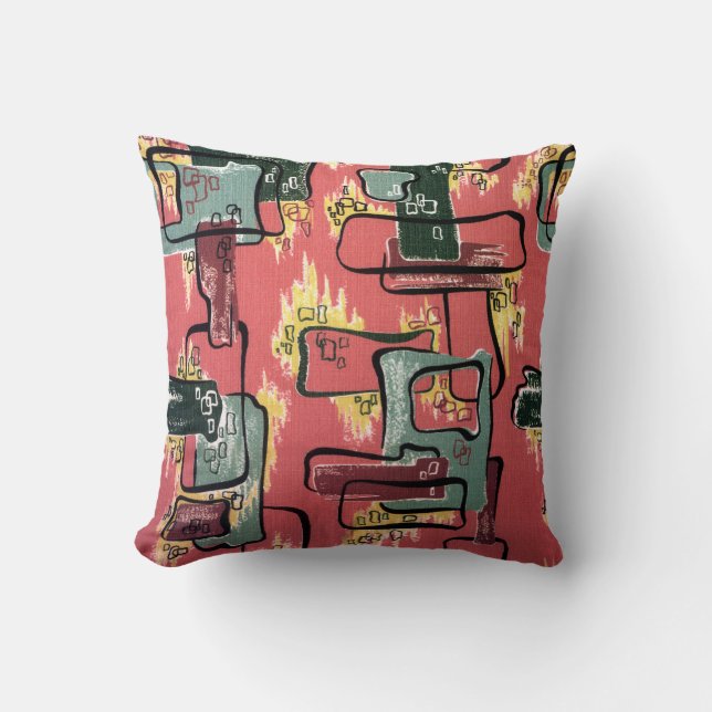 AMOEBA 2 MoJo Pillow PINK Kussen (Voorkant)