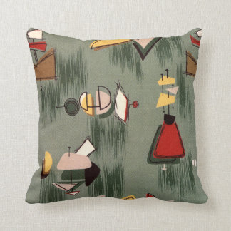 AMOEBA 5 MoJo GRAY GREEN Pillow Kussen