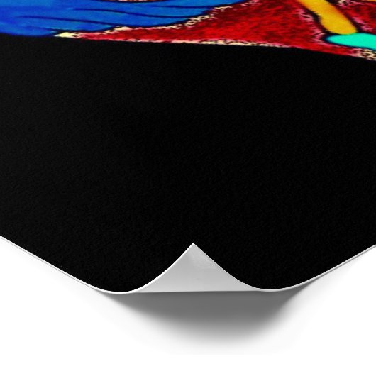 Amoeba Minx en alle fratsen Poster (Hoek)