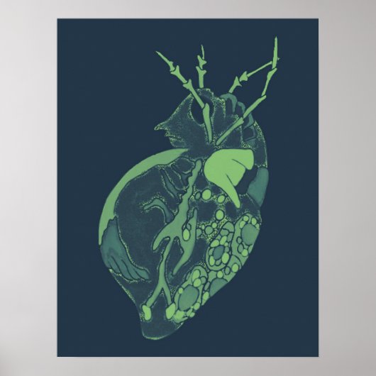 Amoeba Minx: Mildew Hue Poster (Voorkant)