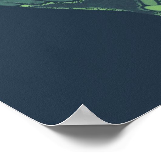 Amoeba Minx: Mildew Hue Poster (Hoek)