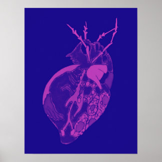 Amoeba Minx: Orchidee Petals Poster