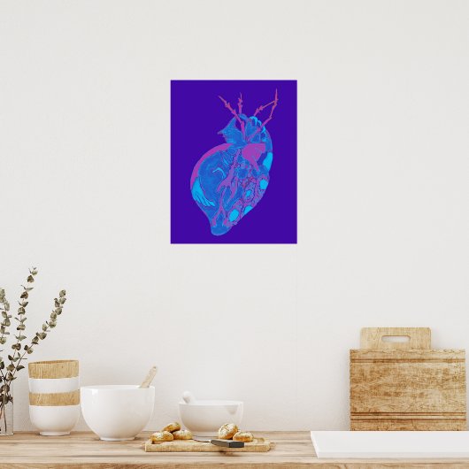 Amoeba Minx: Shockwave Blues Poster (Keuken)