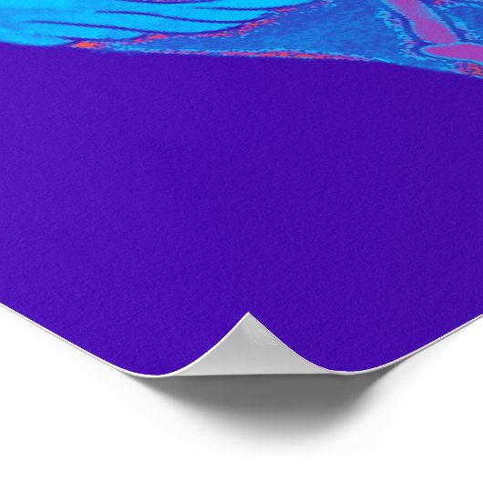 Amoeba Minx: Shockwave Blues Poster (Hoek)