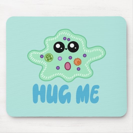 Amoebe Knuffel Muismat (Voorkant)