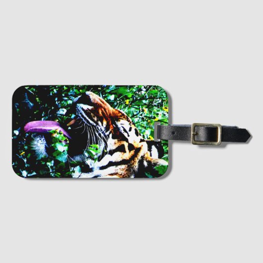 Amoer Tiger bc lta Bagagelabel (Voorkant (horizontaal))