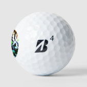 Amoer Tijger be6 gbcnm Golfballen (Logo)