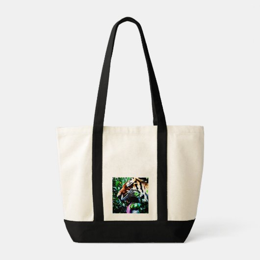 Amoer tijger itcna tote bag (Achterkant)