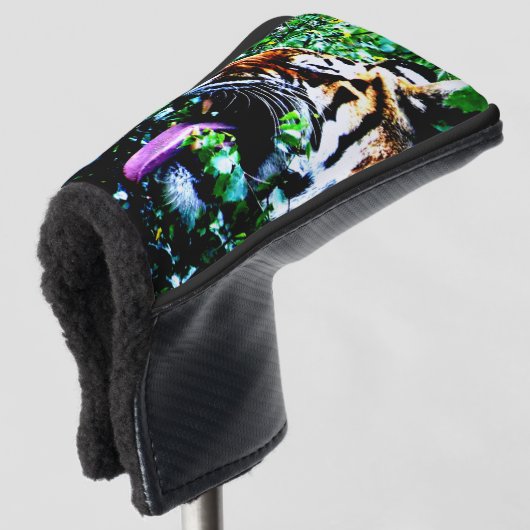 Amoer tijger pccna golfheadcover (3/4 voorkant)