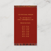 Amogapasha Thangka Boeddhistische Retraite Visitekaartje (Achterkant)