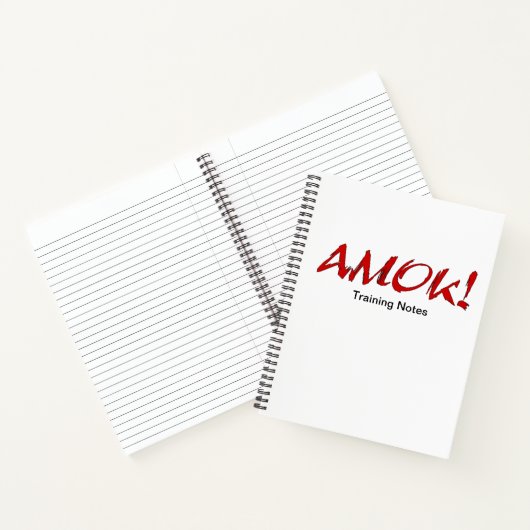 AMOK Training Notitieboek (Binnen)