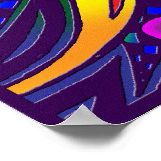 AMOKArts Lion of Judah Poster (Hoek)