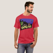 Amokloop familie t-shirt (Voorkant volledig)