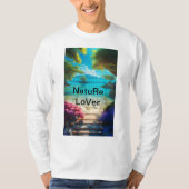 AMOLED Vibes bedrukt T-shirt – Levendige diepte en (Voorkant)