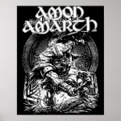 Amon Amarth Fan Art gespiegeld design Poster (Voorkant)