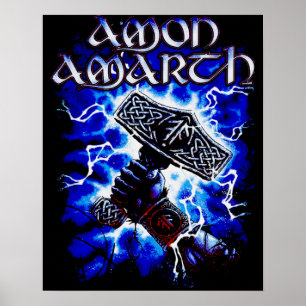  Amon Amarth Music Setup Officieel Poster
