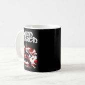 Amon Amarth Retro Fade Style Design Koffiemok (Voorkant links)
