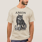 Amon Whimsy in de Wild Unknown T-shirt (Voorkant)