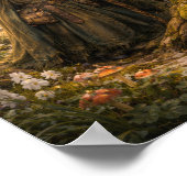 Among Mushrooms and Magic Poster (Hoek)