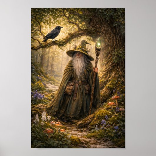Among Mushrooms and Magic Poster (Voorkant)