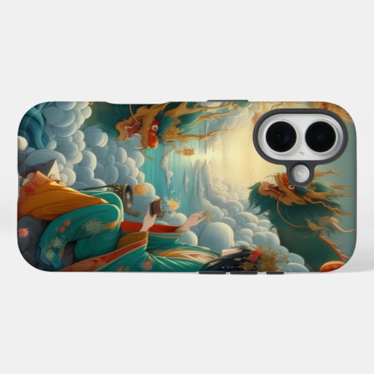 Among the Clouds Case-Mate iPhone Case (Achterkant (horizontaal))