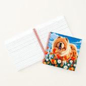 AMONG THE POPPIES Chow  Notitieboek (Binnen)