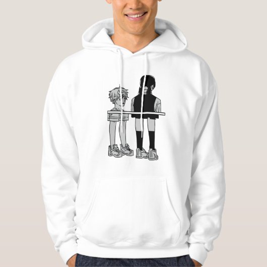 Among Us Denji & Asa Hoodie (Voorkant)