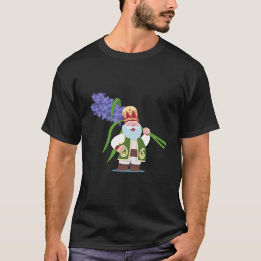 Amoo Norouz And Sonbol Symbols Of Persian New Year T-shirt (Voorkant)