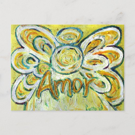 Amor Angel Briefkaart (Voorkant)