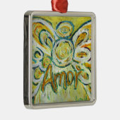 Amor Angel Word (Spaanse "Liefde") Ornamenten voor (Rechts)