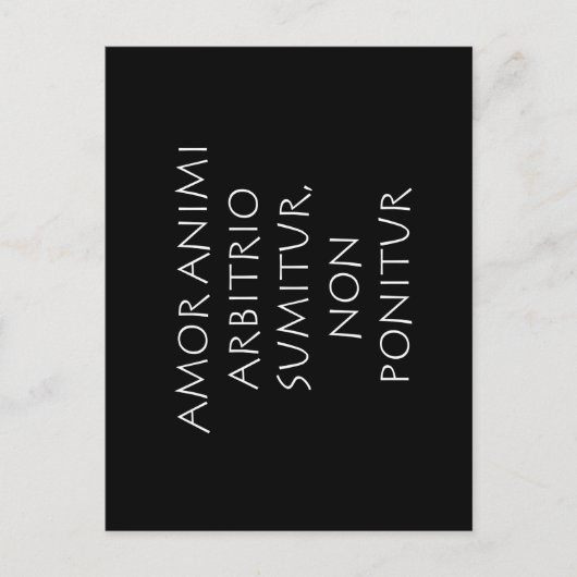 Amor Briefkaart (Voorkant)